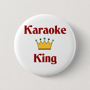 Karaoke-König Button