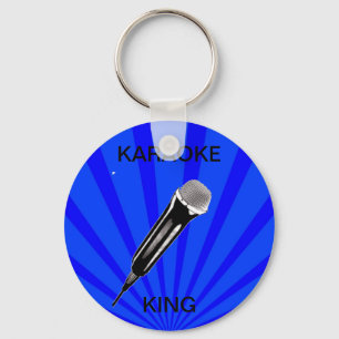 Karaoke-König Schlüsselanhänger