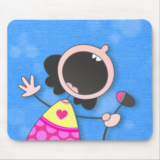 Karaoke-Königin Mousepad