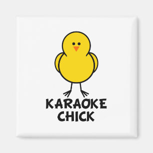 Karaoke-Küken Magnet