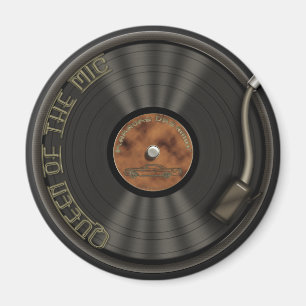 Karaoke LP-Vinylaufzeichnungs-Magnet Magnet
