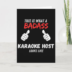 Karaoke Lustig Das Ist Wie Ein Schlechter Karaoke- Karte