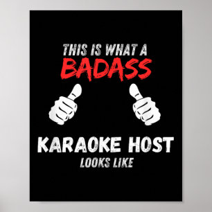 Karaoke Lustig Das Ist Wie Ein Schlechter Karaoke- Poster