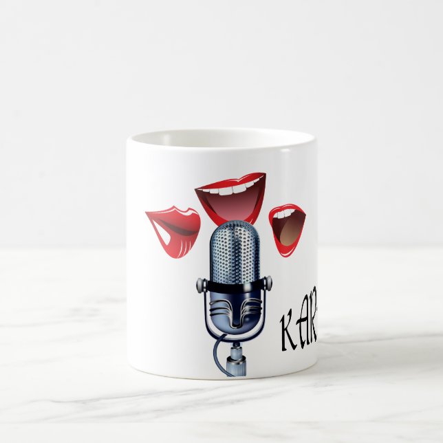 Karaoke-Musik-Tasse Tasse (Mittel)