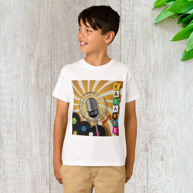 Karaoke Party Gesang T - Shirt (Von Creator hochgeladen)