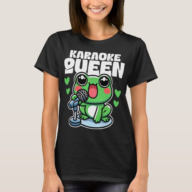 Karaoke Queen T-Shirt (Vorderseite)