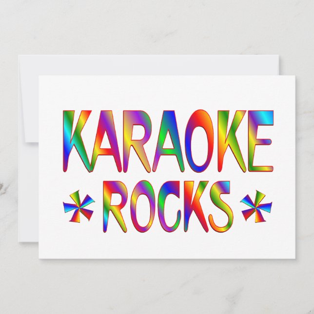 Karaoke Rocks (Vorderseite)