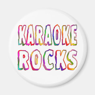 Karaoke Rocks Magnet