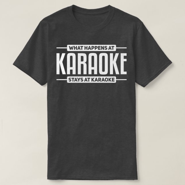 Karaoke Singers T-Shirt (Design vorne)