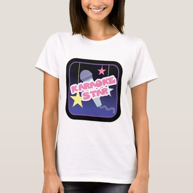 Karaoke-Star T-Shirt (Vorderseite)