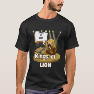Karaoke-Tiere Singen Arten von LION T-Shirt