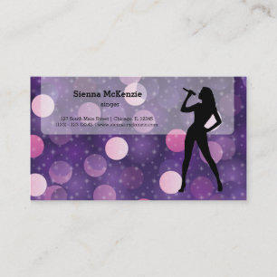 Karaoke Visitenkarte