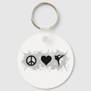 Karate 1 schlüsselanhänger