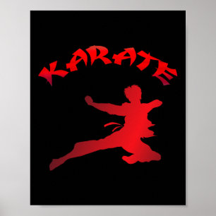 Karate Adult und Jugend Martial Arts Poster