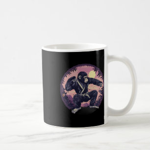 Karate-Affe Natur Mond Mma Kickboxen Affe Lo Kaffeetasse