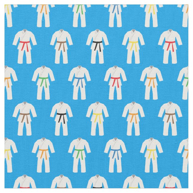 Karate Anzugs Martial Arts Pattern Stoff (Nahaufnahme)