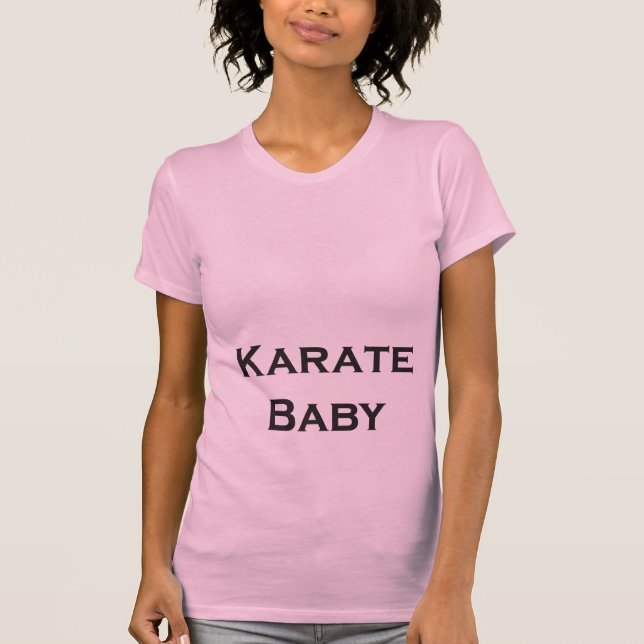 Karate-Baby T-Shirt (Vorderseite)