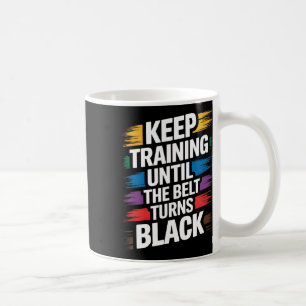 Karate Belt Taekwondo Fortbildung Kunst und Kultur Kaffeetasse