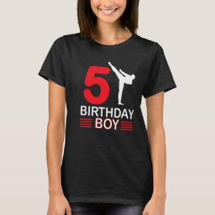 Karate Birthday T-Shirt Boy Gift Kinder Taekwondo