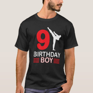 Karate Birthday T-Shirt Boy Gift Kinder Taekwondo 