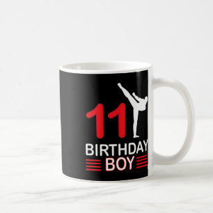 Karate Birthday T-Shirt Boy Gift Kinder Taekwondo Kaffeetasse
