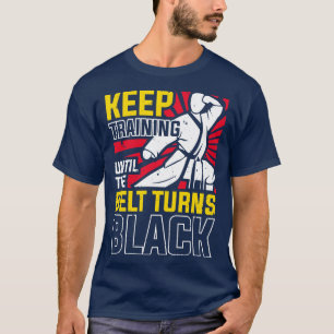 Karate Black Belt Karateka Gift  T-Shirt