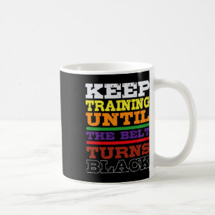 Karate Black Belt Training Japanisch Kampfkunst S Kaffeetasse
