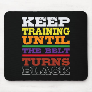 Karate Black Belt Training Japanisch Kampfkunst S Mousepad
