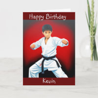 Karate Boy Birthday