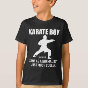 Karate Boy Funny definiert Geschenk für Kampfkunst T-Shirt