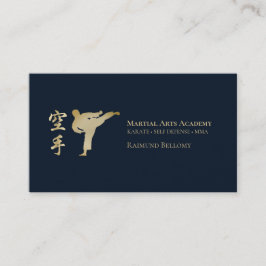 Karate Business Card Visitenkarte