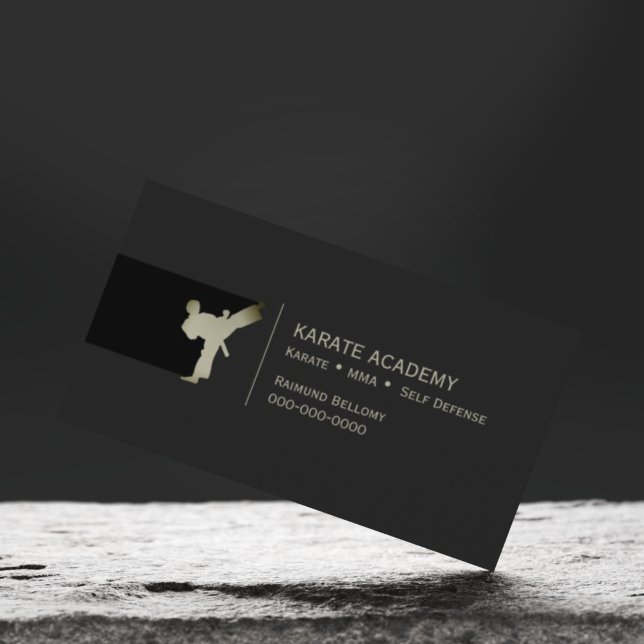Karate Business Card Visitenkarte (Von Creator hochgeladen)