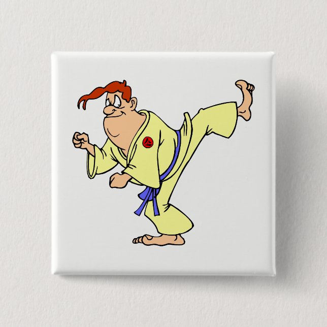 Karate Button (Vorderseite)