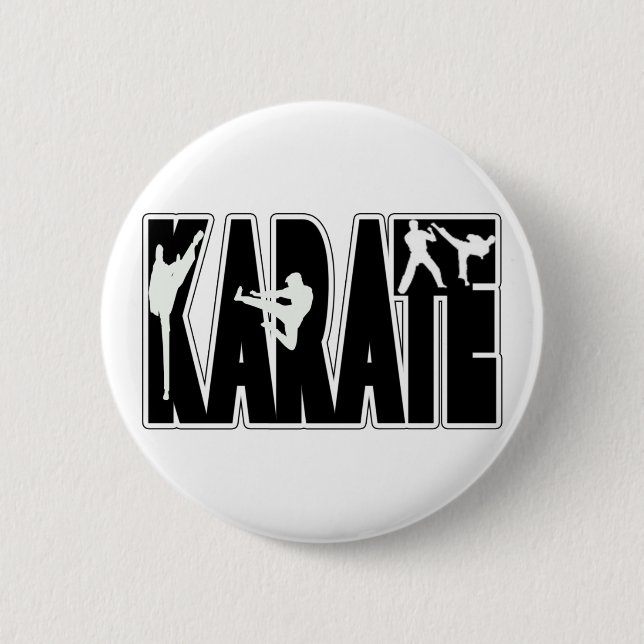 KARATE BUTTON (Vorderseite)