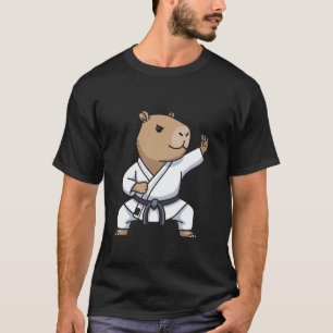 Karate Capybara Kampfsport Lustig Für Kinder Junge T-Shirt