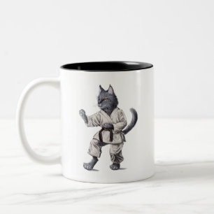 Karate Cat Stance Tasse
