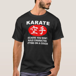Karate-Charakter T-Shirt