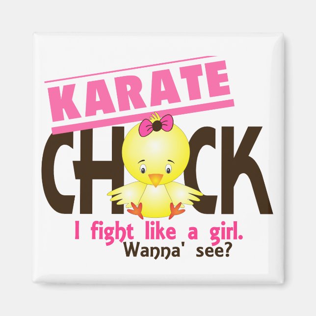 Karate Chick 1 Magnet (Vorne)