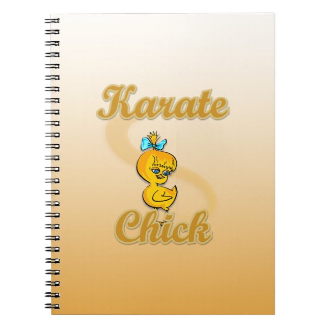 Karate Chick Notizblock (Vorderseite)