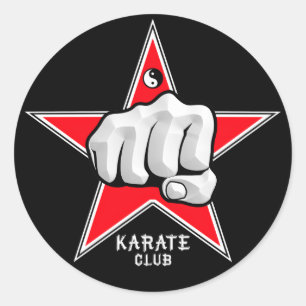 Karate Club Sticker