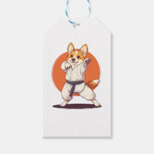 Karate Corgi � Martial Arts Dog Geschenkanhänger
