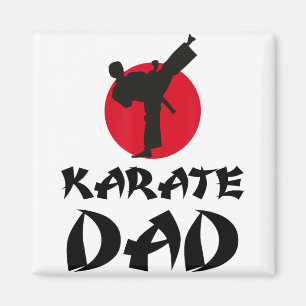 Karate Dad Kampfsport  Magnet