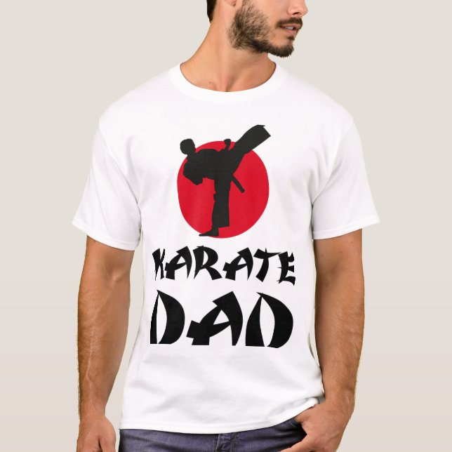Karate Dad Kampfsport  T-Shirt (Vorderseite)