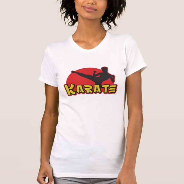 Karate-Damen-T-Shirt T-Shirt (Vorderseite)