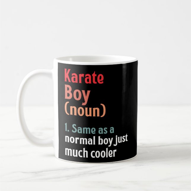 Karate Definition Mia Sports Kaffeetasse (Links)