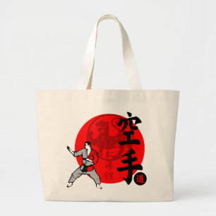 Karate des Bag 3 Jumbo Stoffbeutel