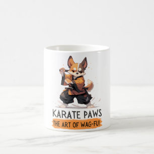Karate Dog - The Art of Wag-fu! Kaffeetasse