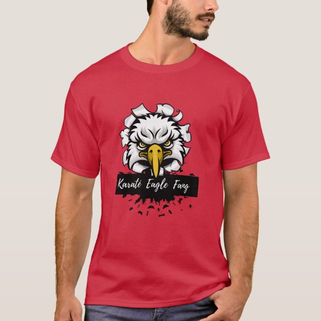 Karaté Eagle Fang T - Shirt (Vorderseite)