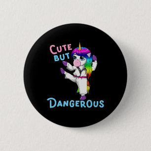 Karate Einhorn Kickboxen Martial Arts Jiu Jitsu F Button