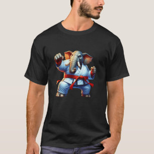 Karate Elefant Meisterschaft T-Shirt
